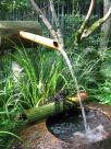 Fontaine en bambou